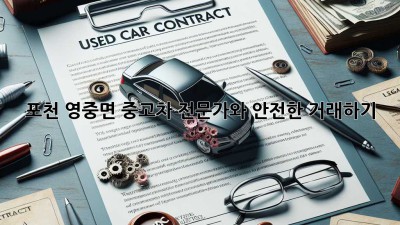 포천 영중면 중고차 전문가와 안전한 거래하기